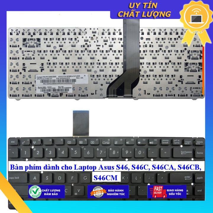 Bàn phím dùng cho Laptop Asus S46 S46C S46CA S46CB S46CM  - Hàng Nhập Khẩu New Seal