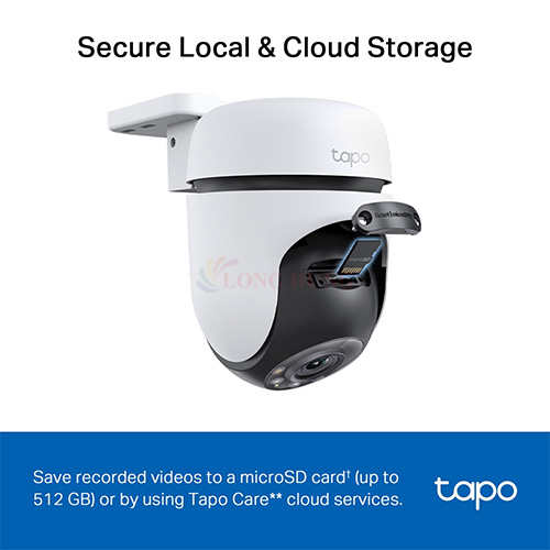 Camera ngoài trời TP-Link Tapo Outdoor Pan/Tilt Home Security Wifi 3K C510W - Hàng chính hãng