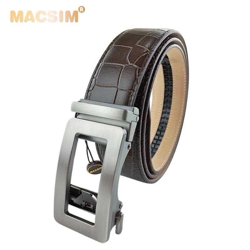 Thắt lưng nam da thật cao cấp nhãn hiệu Macsim tw012