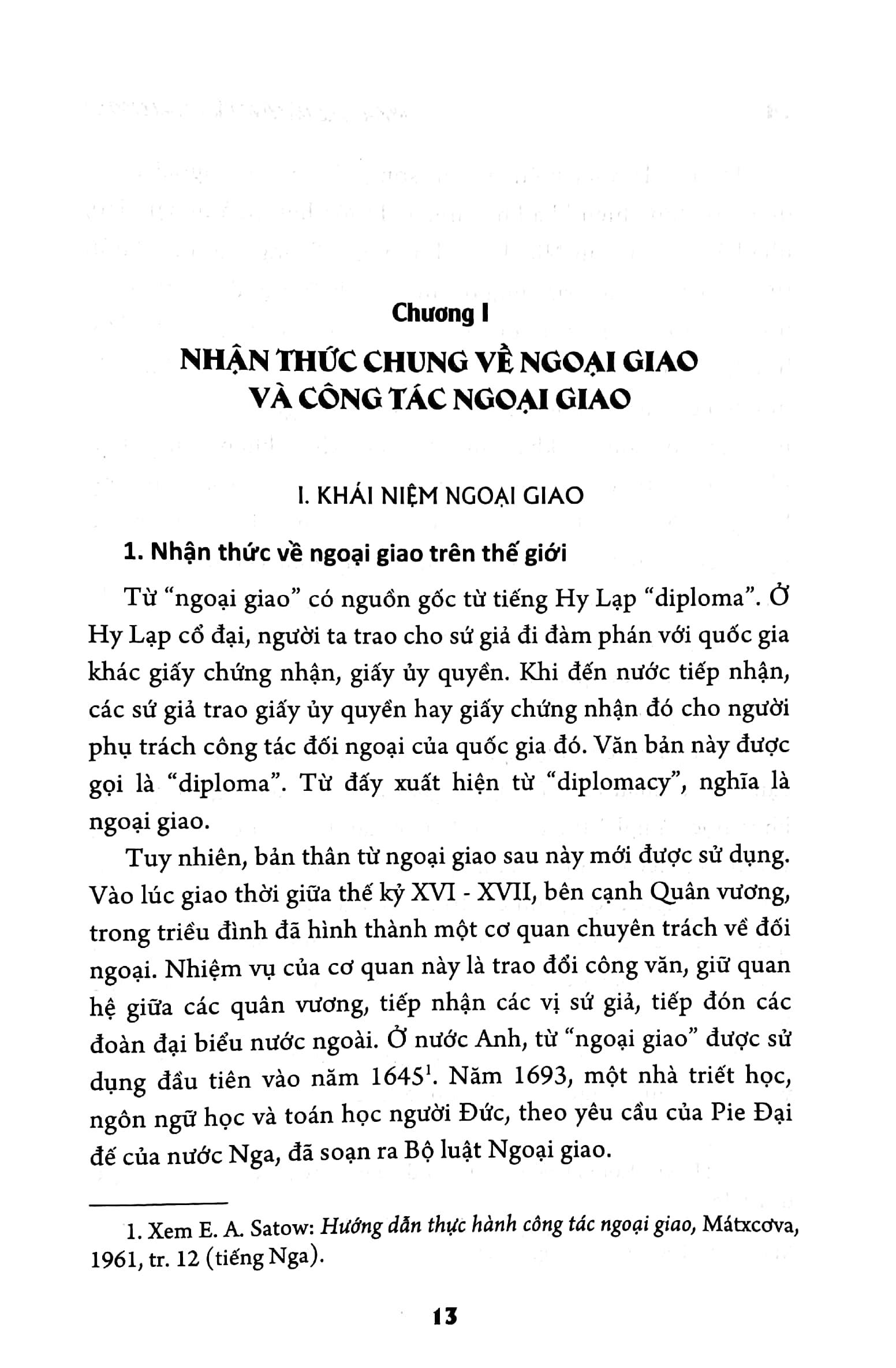 Ngoại Giao Và Công Tác Ngoại Giao