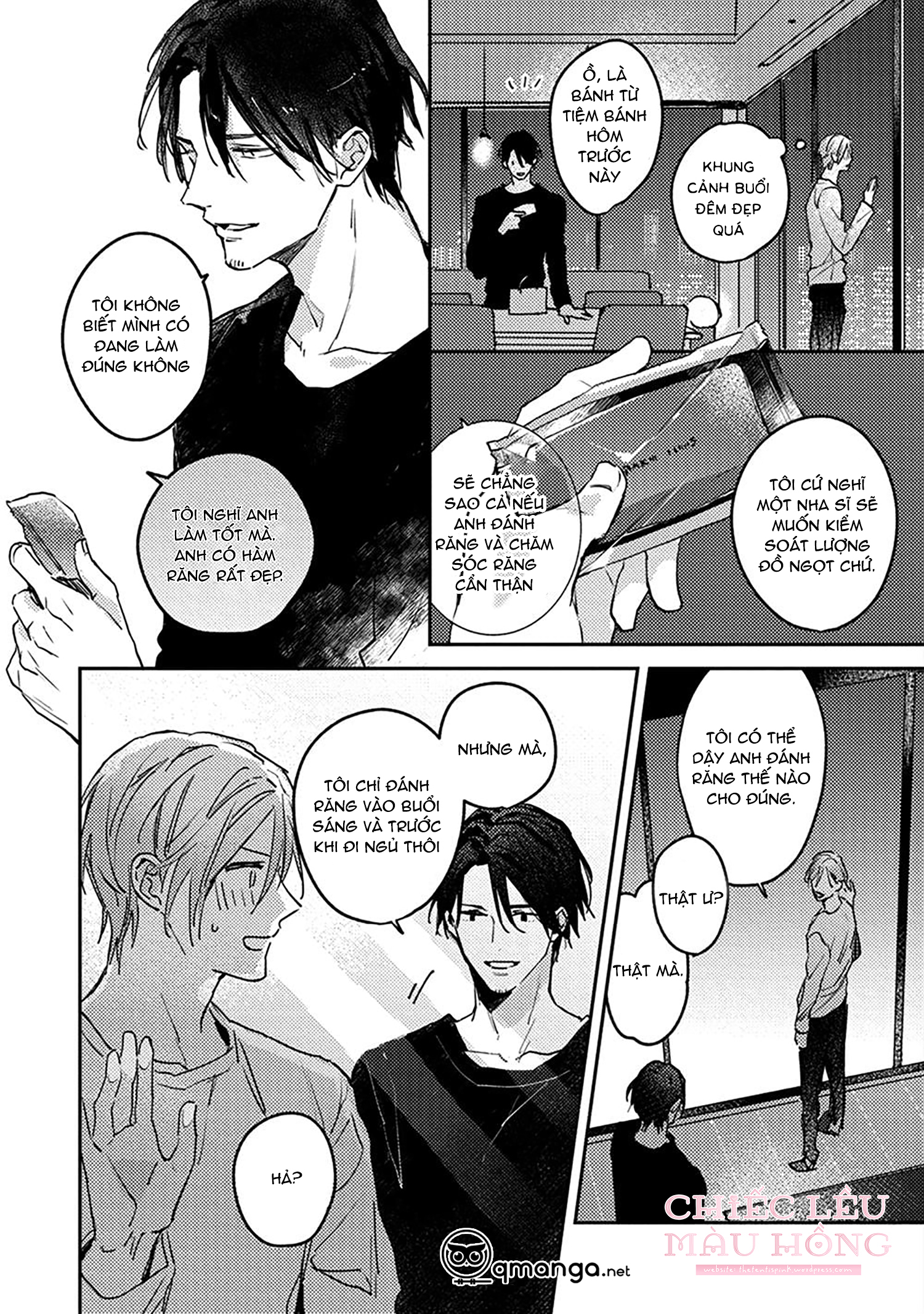 chạm môi lên vết thương chapter 2 11