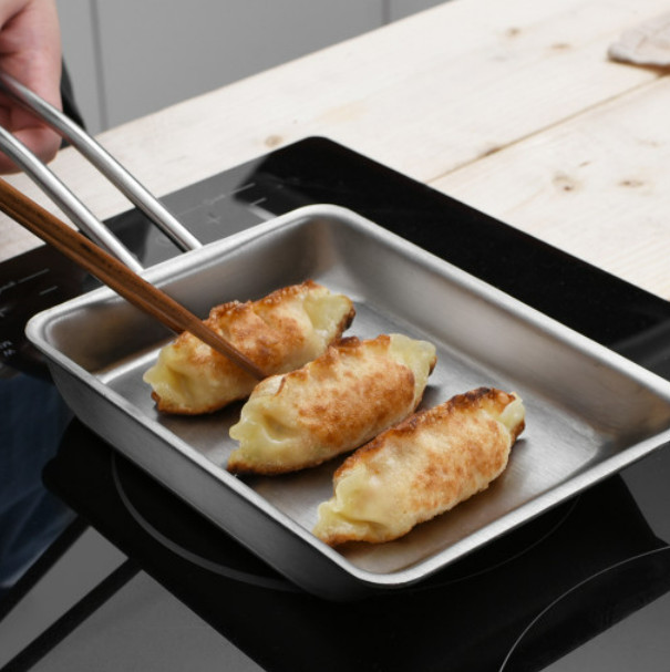 Chảo Chiên Trứng 3PLY stainless steel Wagensteige hàng chính hãng