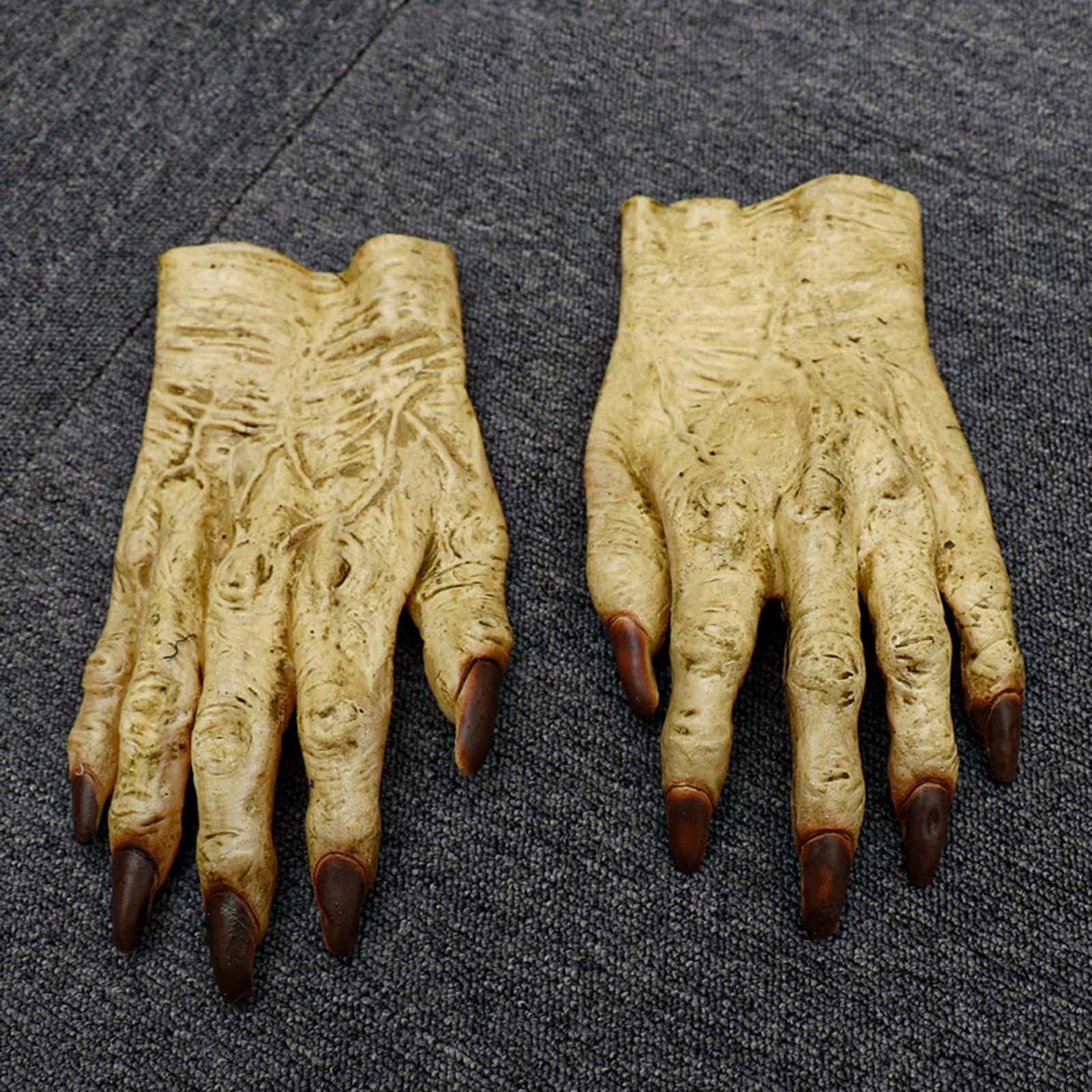 Halloween Costume Gloves Roles Play for Themed Party Photo Props Dressing up