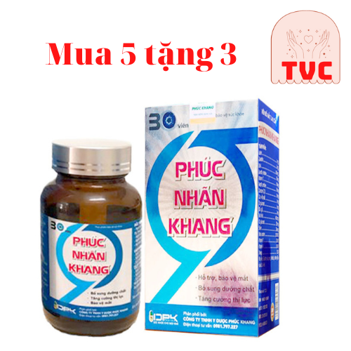 Phúc Nhãn Khang - Viên Uống Hỗ Trợ Bảo Vệ Mắt, Dưỡng Mắt,Mỏi Mắt,Khô Mắt