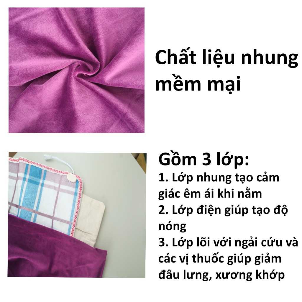 THẢM SƯỞI NGẢI CỨU LOGO BÀN TAY.THẢM NGẢI CỨU ĐÔNG Y TRUNG HOA Giảm đau mỏi lưng, cổ vai gáy