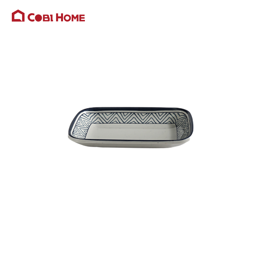 Đĩa chữ nhật có sâu lòng bằng melamine cao cấp