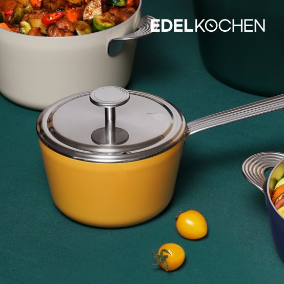 Quánh Edelkochen Vola 5 lớp, inox 316, KT D16cm, màu rich yellow