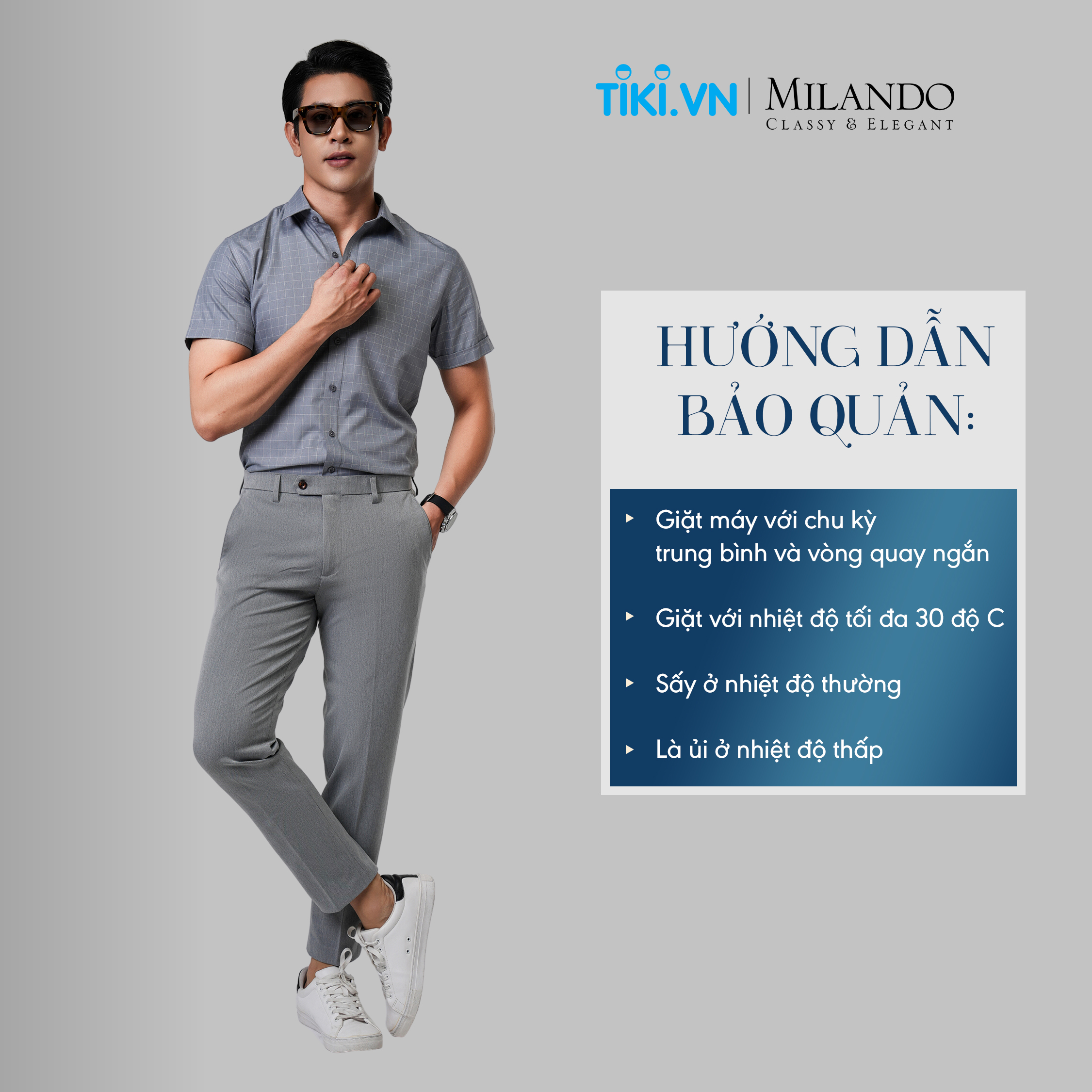 Quần Âu Nam Cao Cấp MYMILANDO Màu Trắng/ Xám - Kiểu Dáng Slim Fit Trẻ Trung, Thời Trang, Chất Liệu Cao Cấp Bền Màu