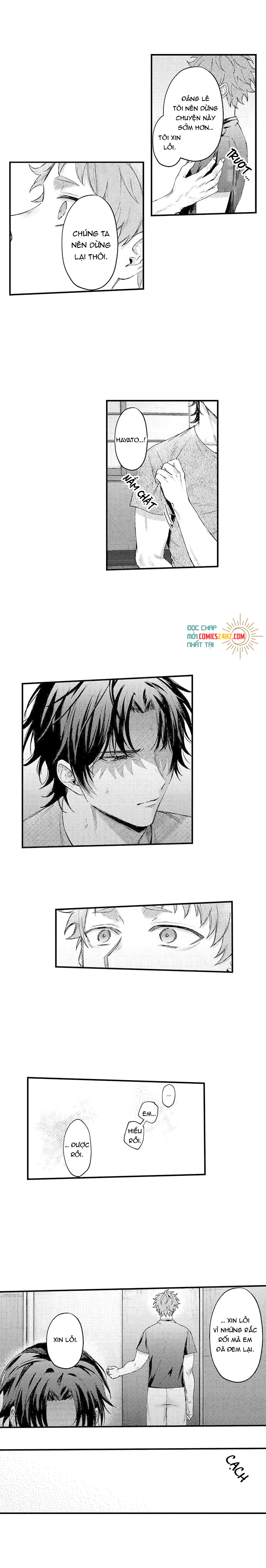 tình yêu ngây thơ của cậu bé bóng chày chapter 12 8