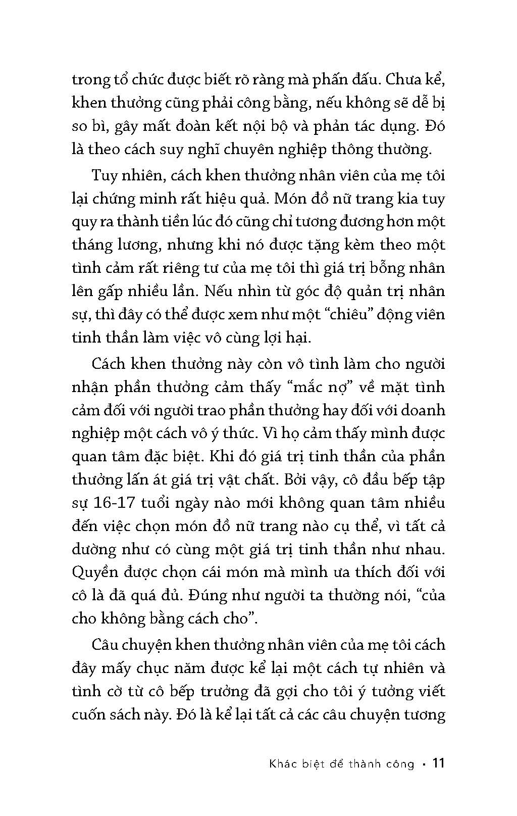 Khác Biệt Để Thành Công: Độc Chiêu Kinh Doanh Của Các Doanh Nghiệp Việt Nam - Lý Quí Trung