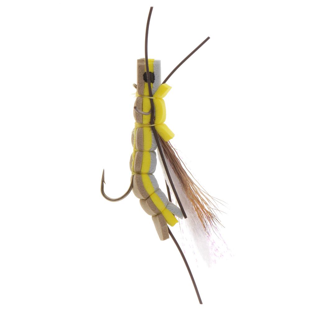 Fly Fishing Lure Floating Dry Flies for Carp Bass Salmon Fishing Bait Hook