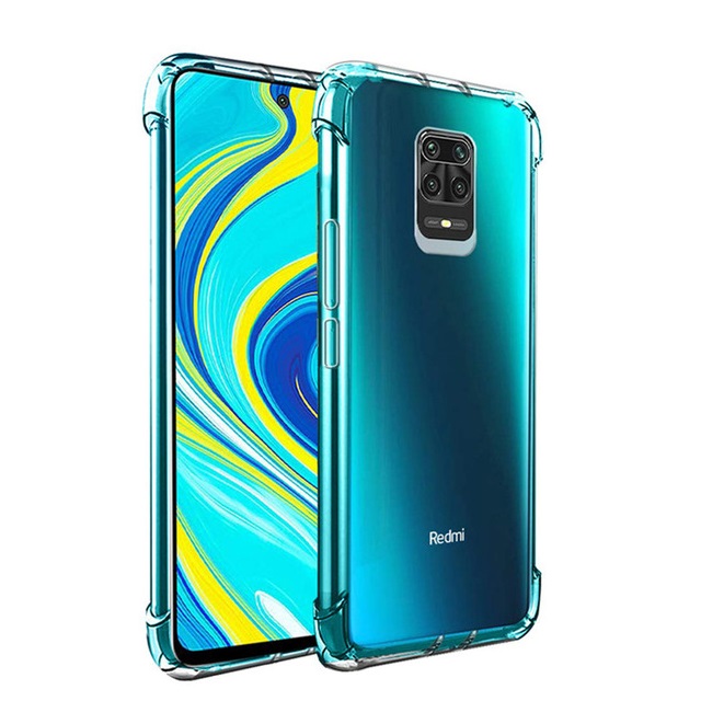 Ốp lưng dẻo trong chống sốc dành cho Xiaomi Redmi Note 9 Pro Max