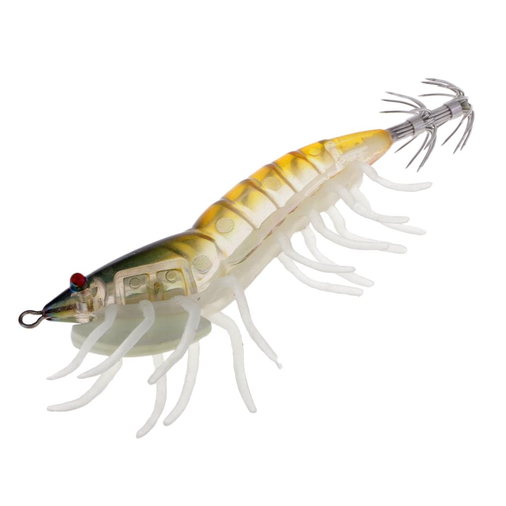 Squid Jig Hooks Shrimp Hard Artificial Fishing Octupus Lure