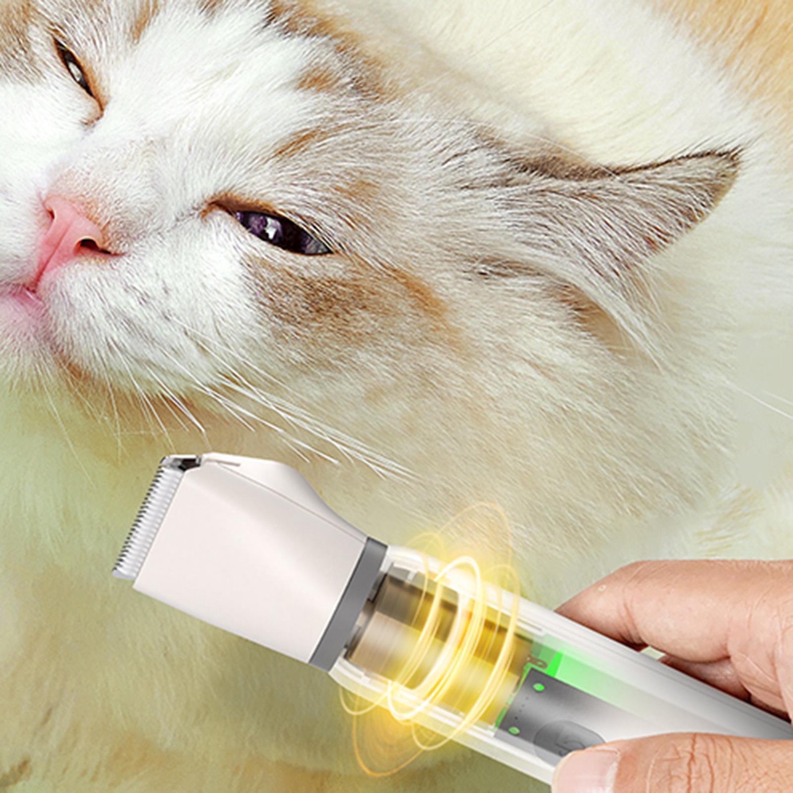 Pet Cat Dog Grooming Kits Pet Grooming Tools Rechargeable Quiet Grinder
