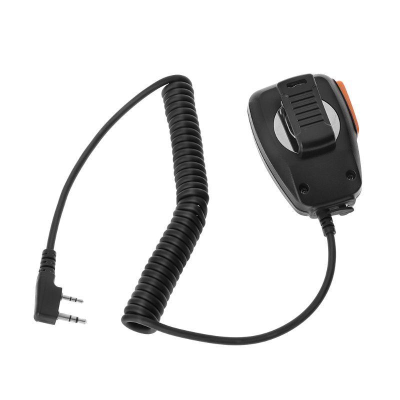 Micro Cầm Tay 2 Pin PTT Cho Thiết Bị Radio Baofeng Kenwood TYT