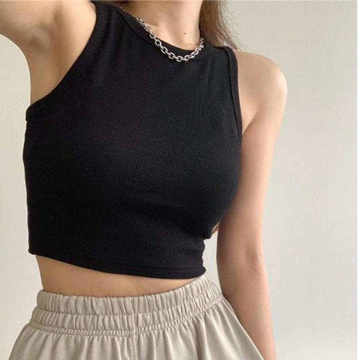 Áo croptop nữ đẹp, áo croptop ba lỗ, phong cách mùa hè năng động, mặc ở nhà, đi chơi, đi biển, aloha