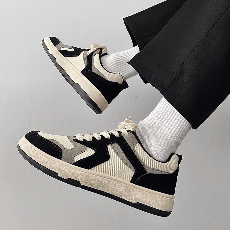 Giày Thể Thao Nam MENDO - Giày Sneaker Màu Đen - Màu Xanh , Phong cách trẻ trung, năng động - G5548