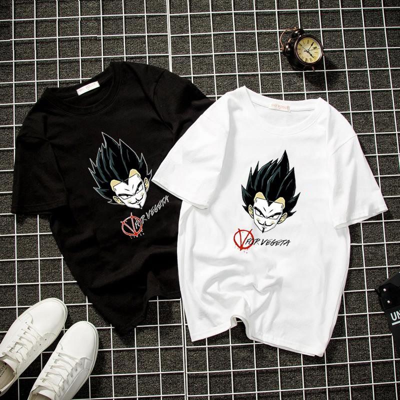 Áo thun form rộng unisex goku hóa joker vải dày mịn 2019T22009