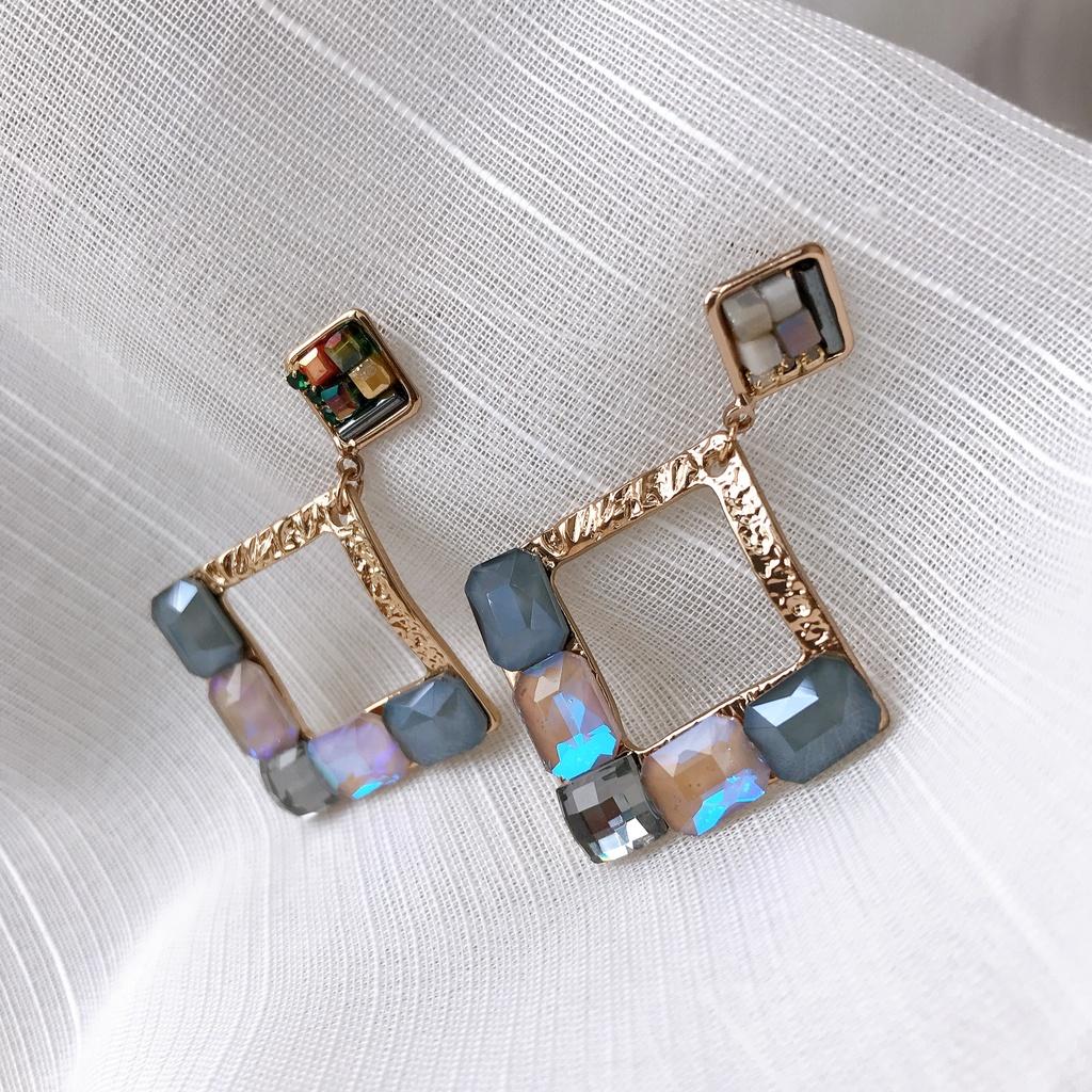 Bông Tai Bạc S925 Thiết Kế Thủ Công Phụ Kiện Handmade