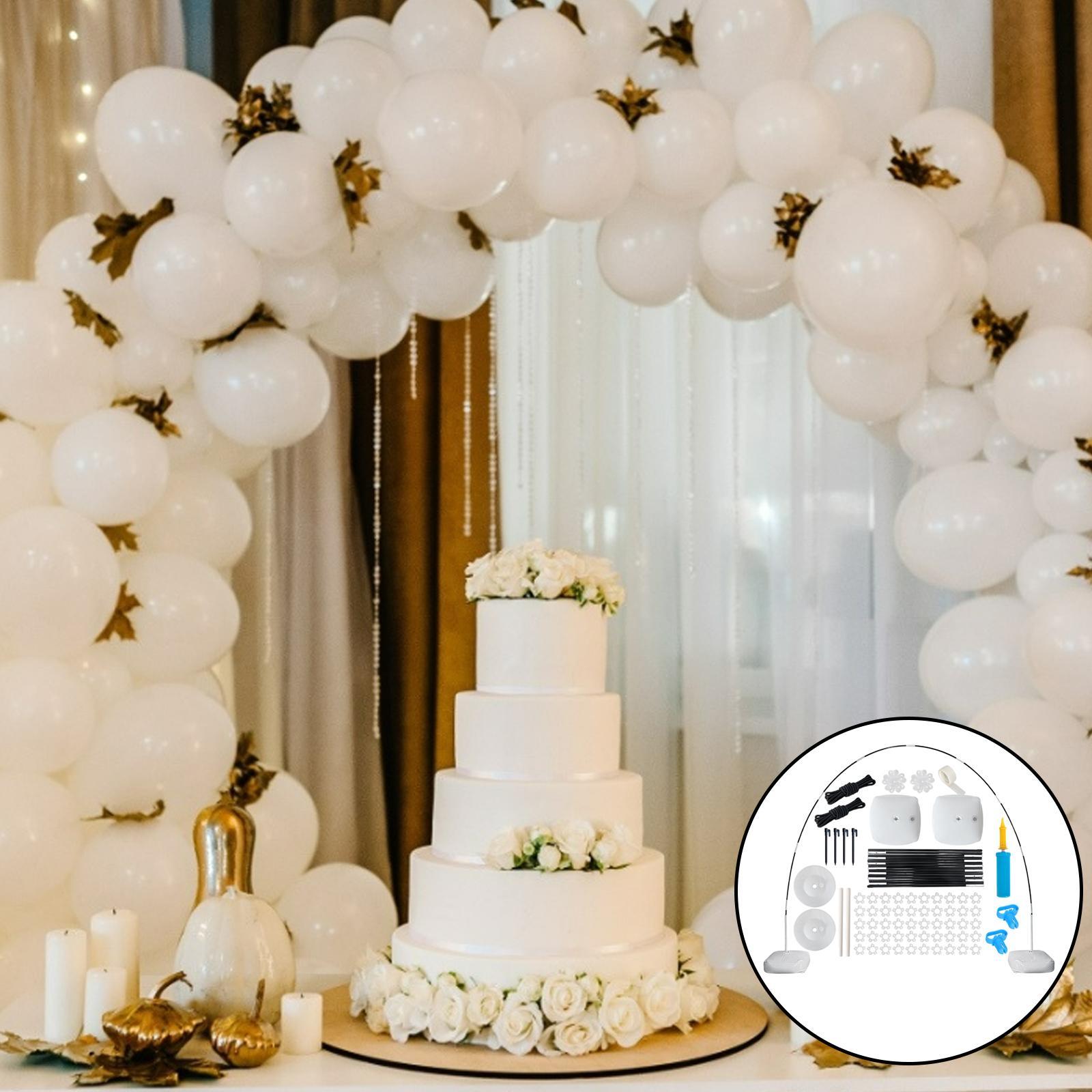 Decorative Balloon Arch Set Adjustable Balloon Garland Arch with Basement