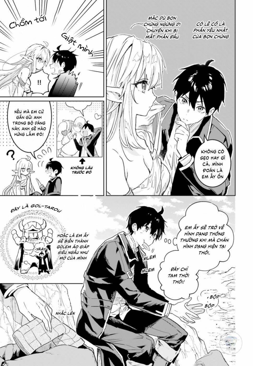 the sorcerer king of destruction and the golem of the barbarian queen chapter 7 15