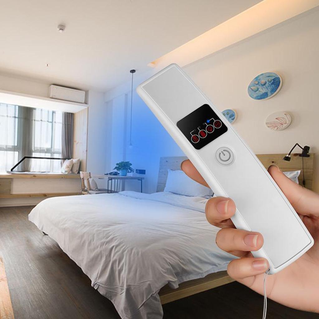 UV Light Sanitizer Wand -Handheld Disinfection Lamp,Anti-Bacterial Rate 99%,UVC Sterilization for Home Wardrobe Toilet, Office, Travel Hotel, Pet Area