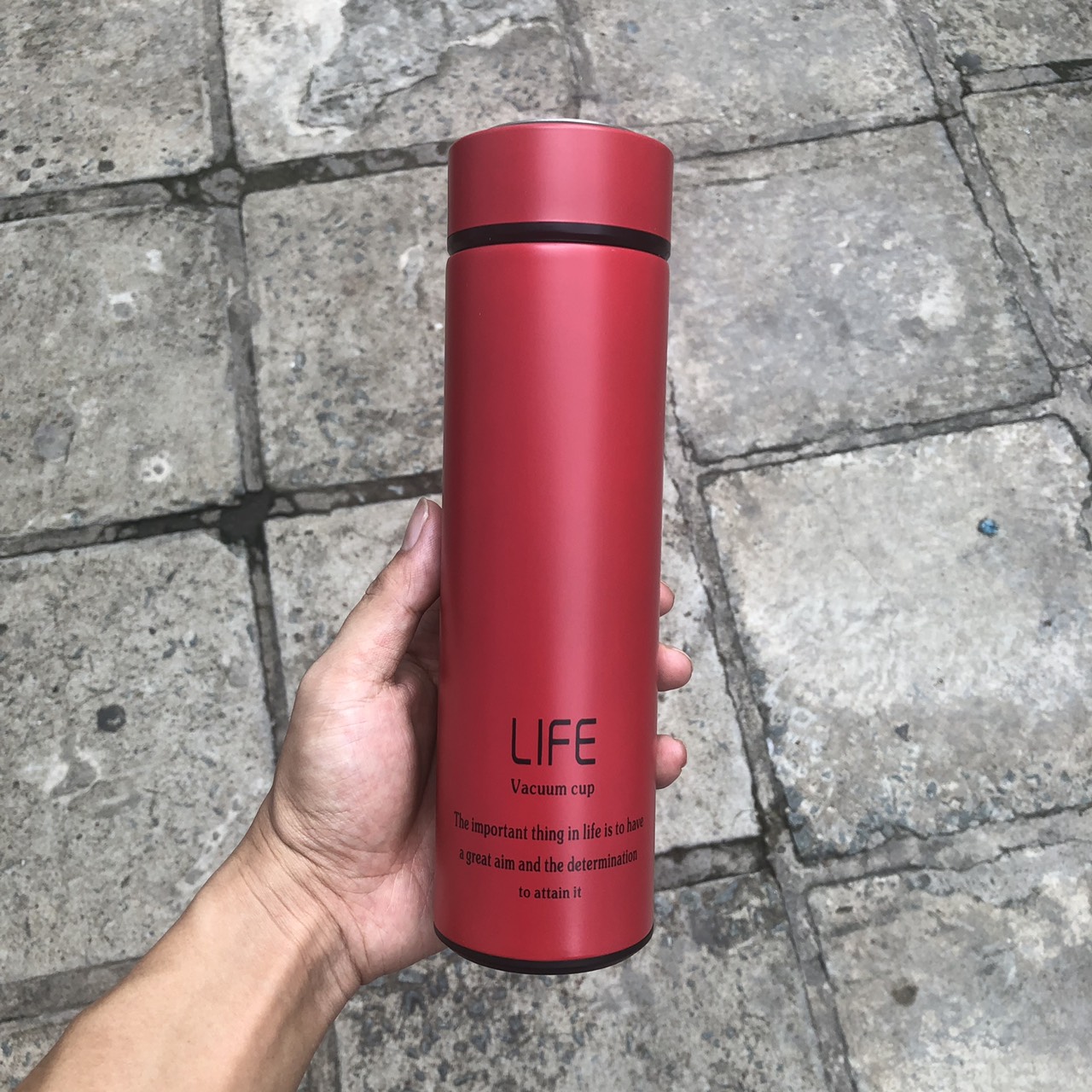 Bình Giữ Nhiệt INOX LIFE - 450ml - Chất Liệu Cao Cấp - Sang Trọng - An Toàn Cho Người Sử Dụng