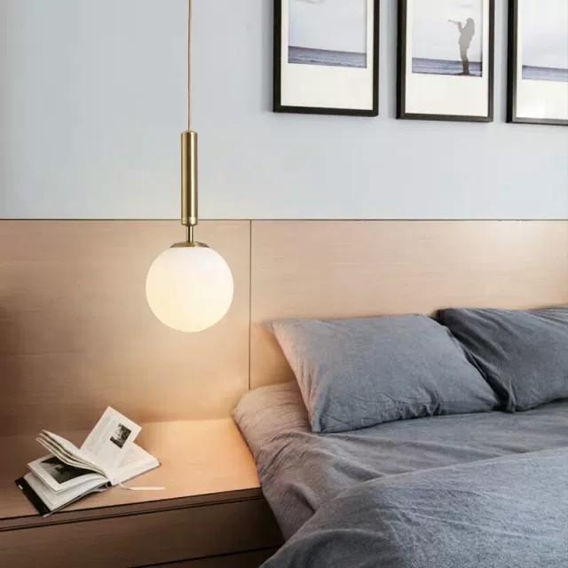 Đèn thả bóng tròn TH749 kèm bóng led