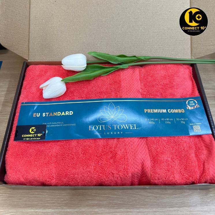 khăn tắm Lotus Towel cotton kháng khuẩn