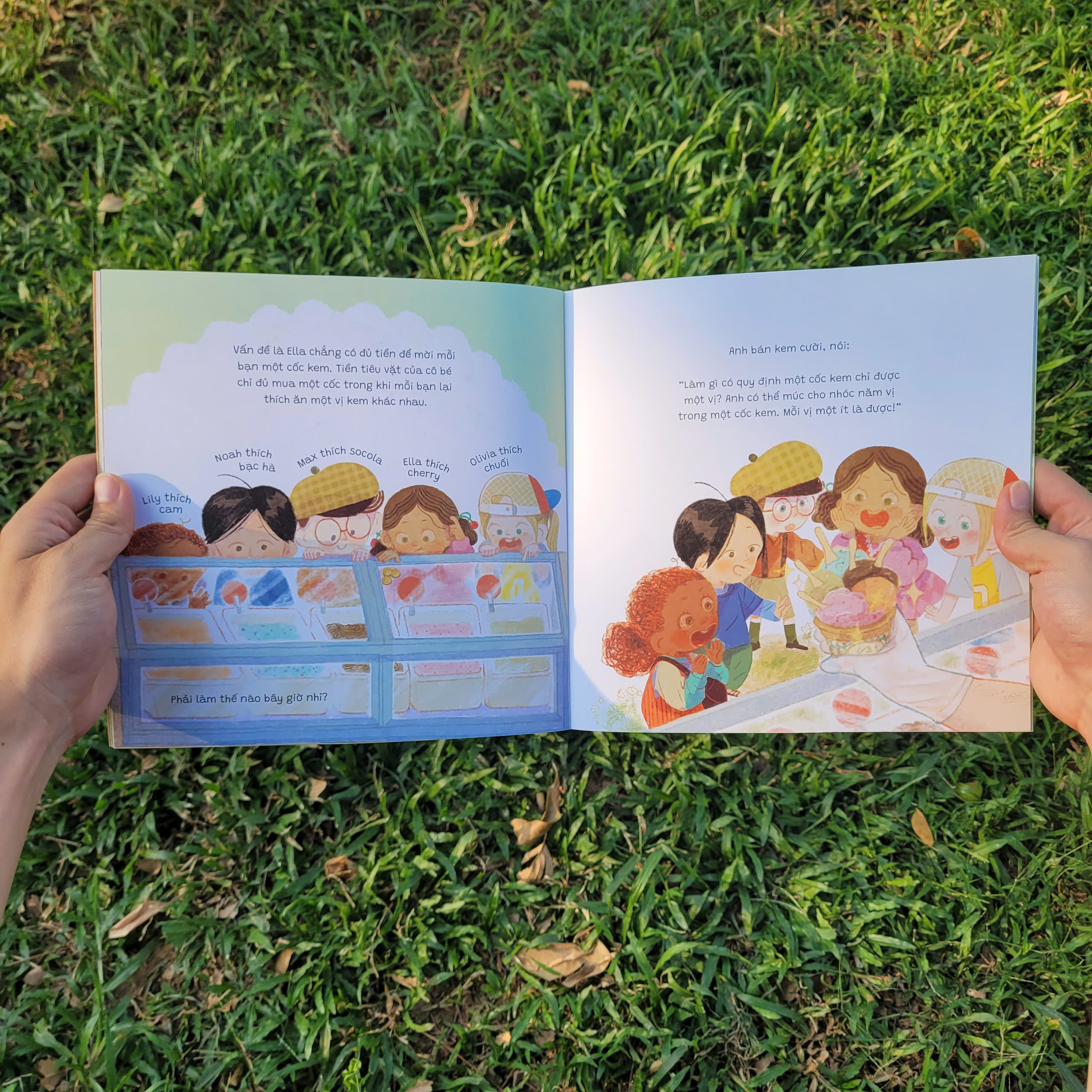 [SÁCH QUỐC GIA] (Tặng túi tote, trọn bộ 4 tập) WONDERELLA: Ella và cô bạn hàng xóm mới; Ella và cậu bạn bác học khó ưa; Ella và cây kem khổng lồ; Ella và cánh cửa bí mật - Alicia Vũ - Như Quỳnh, Ngọc Mai minh họa – Crabit Kidbooks