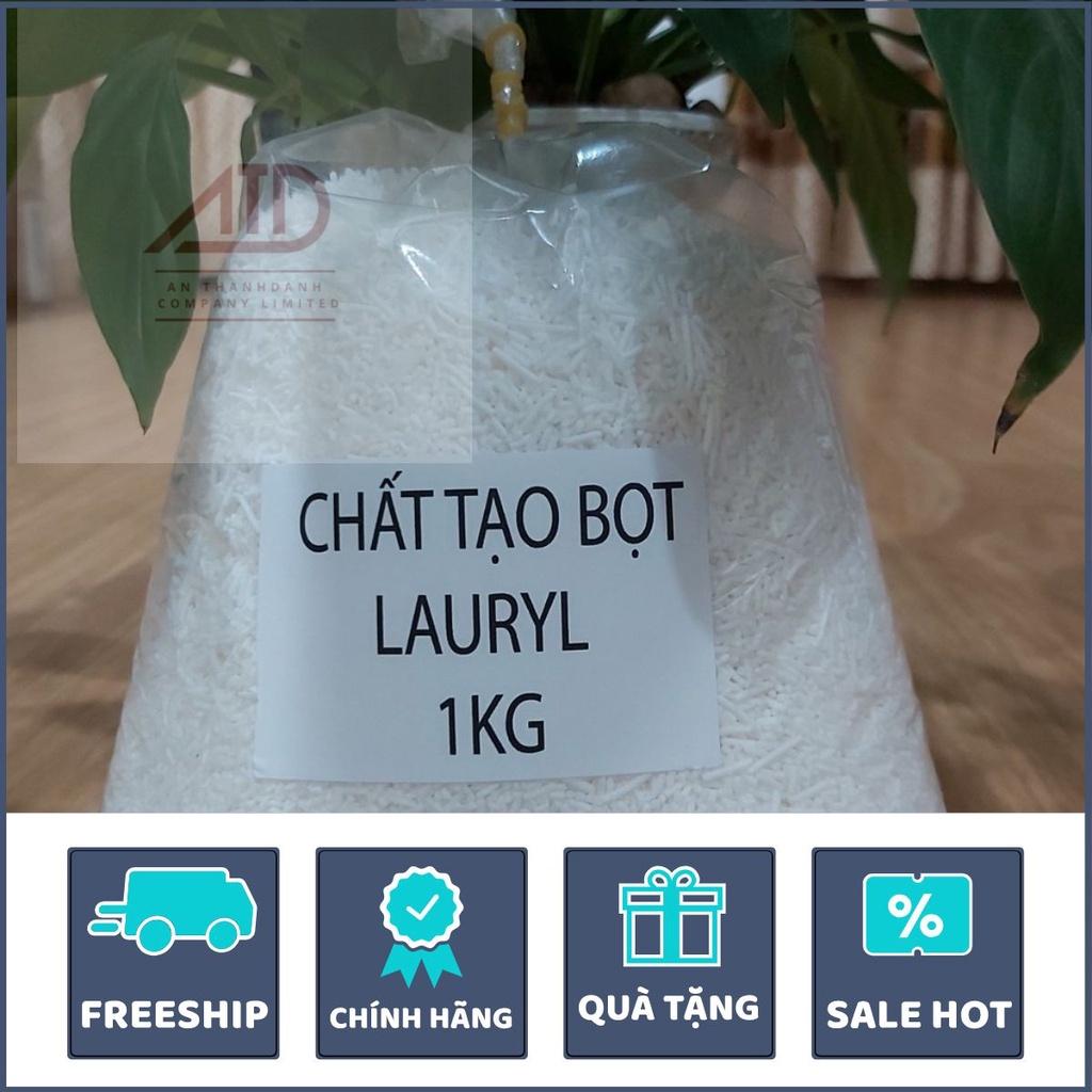 Hoạt chất tạo bọt tẩy rửa SLS Sodium Lauryl sulfate túi 500g