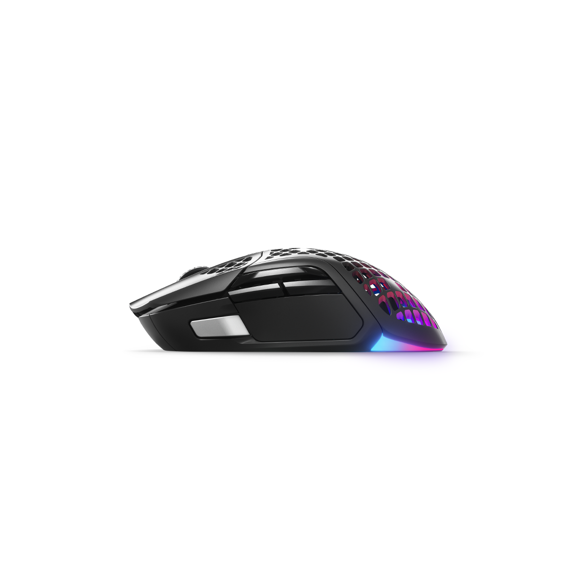 Chuột gaming không dây SteelSeries Aerox 5 Wireless màu đen 74g, 18000 CPI, led RGB, hàng chính hãng, bảo hành 12 tháng