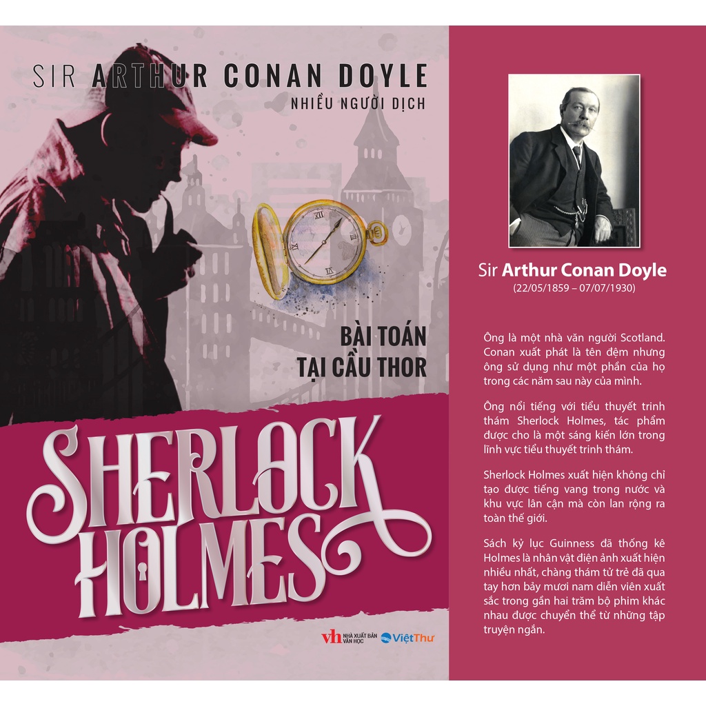 Sherlock Holmes - Bài Toán Tại cầu Thor - Sir Arthur Conan Doyle (Bìa Mềm)