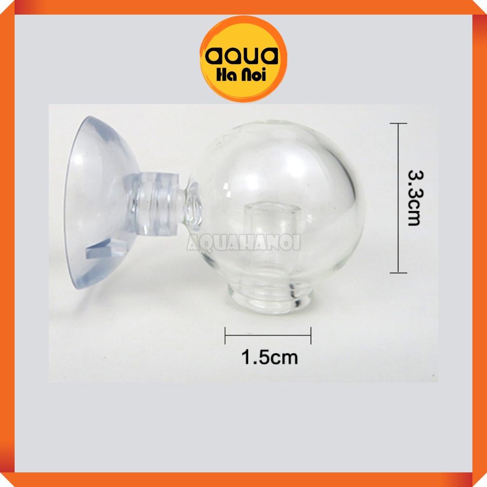 Bộ test nồng độ CO2 chai dung dịch 15 ml và cóng thủy tinh - Kiểm tra nồng độ CO2 trong nước cho hồ thủy sinh