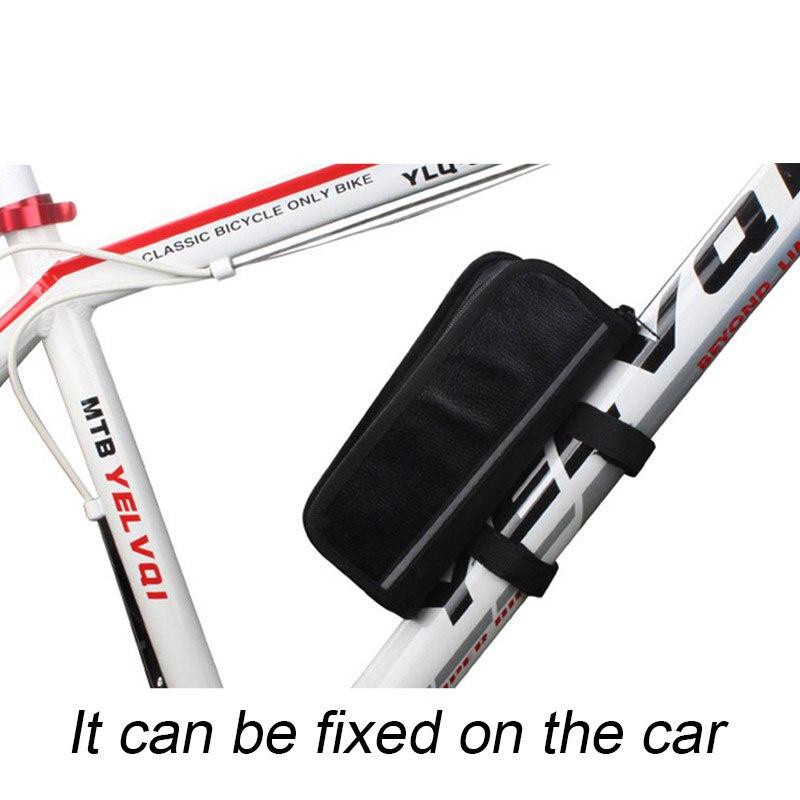 Waterproof Bike Bag MTB Road Commute Cycling Accessories Top Tube Front Frame Bicycle Pouch For Bike Repair Tools with Bag