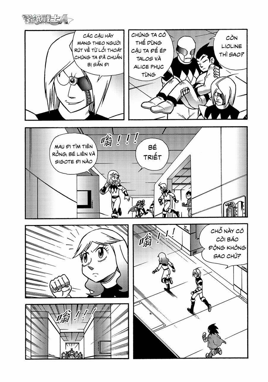 Hiệp Sĩ Giấy A chapter 11.1 4