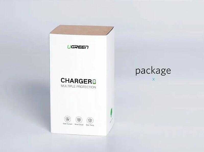 Ugreen UG50459ED011TK 5v 2.1A sạc USB màu đen - HÀNG CHÍNH HÃNG