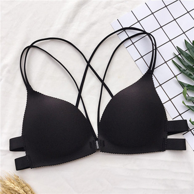 Áo Bra Đúc Su Cài Trước, Có Đệm Bàn Tay Nâng Ngực AL11