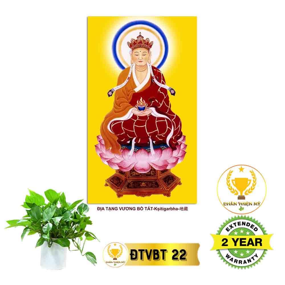 Tranh Địa Tạng Vương có khung_ĐTVK3
