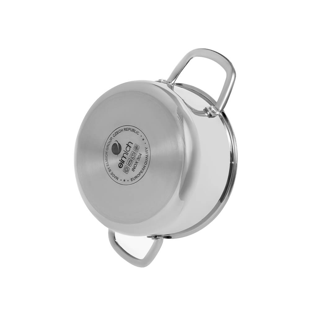 Bộ nồi inox liền khối Elmich Trimax classic EL2136OL02 size 16,20,24cm - Hàng chính hãng