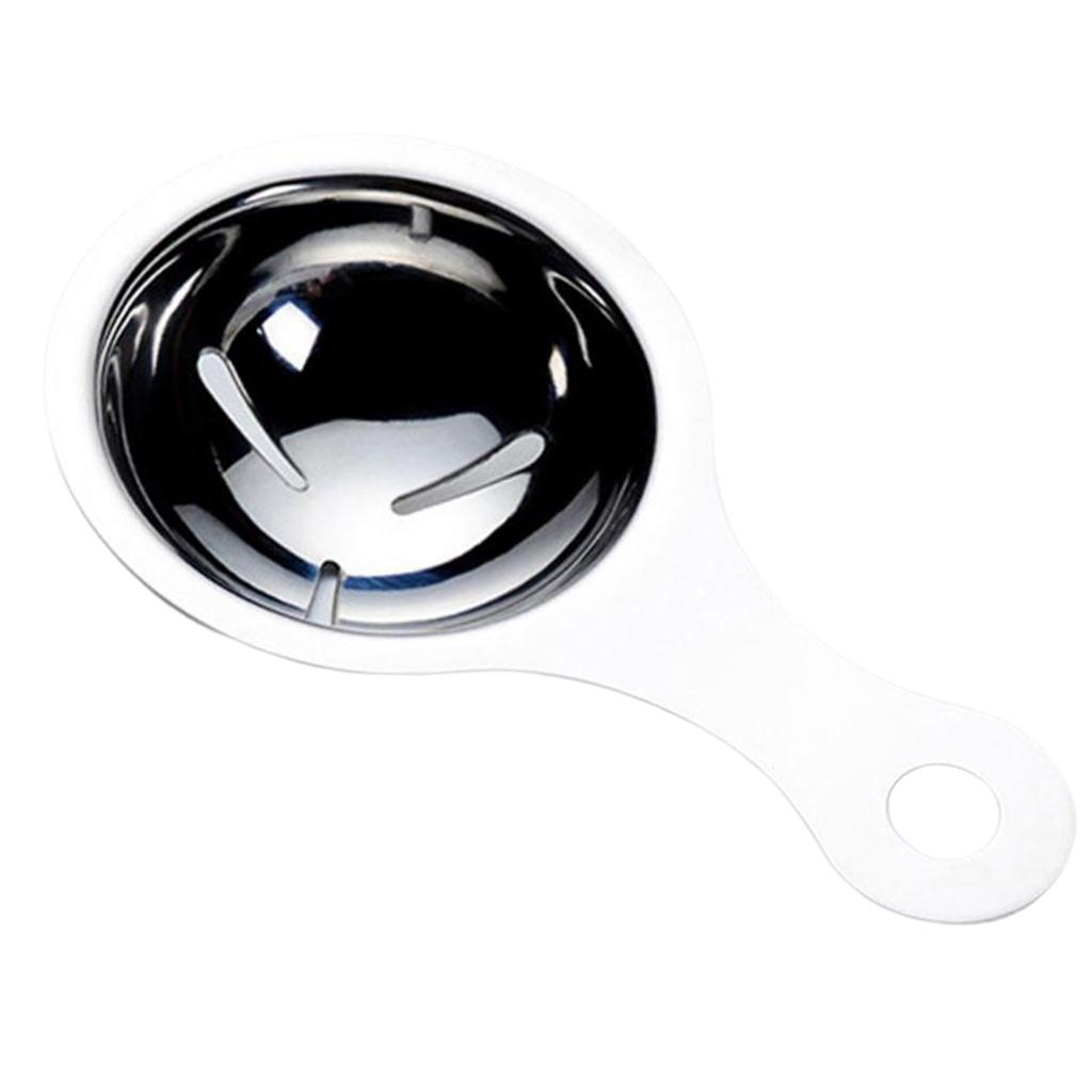 Egg Separator Divider Filter Stainless Steel Baking DIY Kitchen Tool
