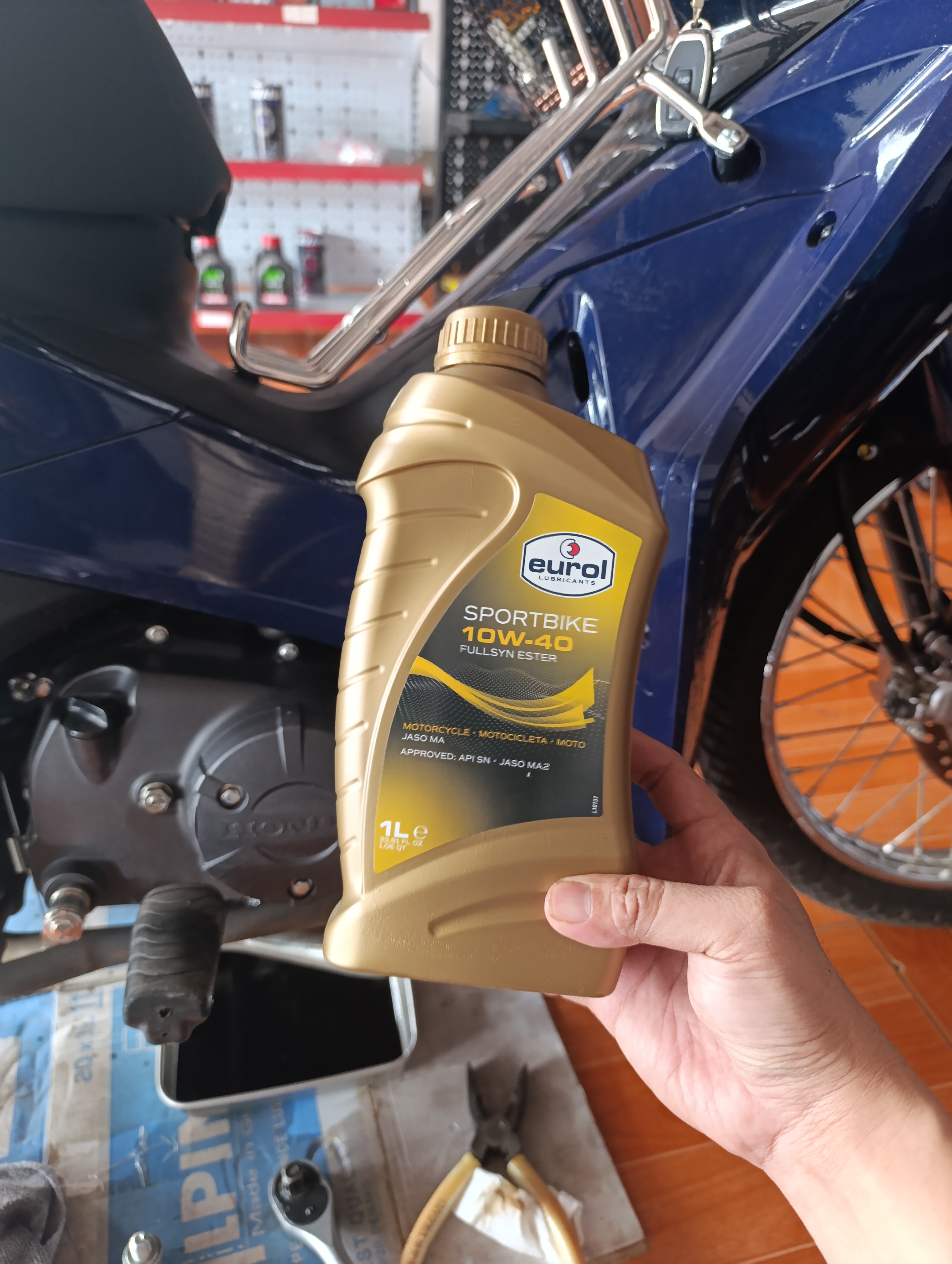 Nhớt Eurol 10w40 Full Tổng Hợp