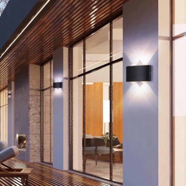 Đèn Treo Tường - Đèn Tường 2 đầu 6w chống giột nước TN188 - Decor lighting DT DDT