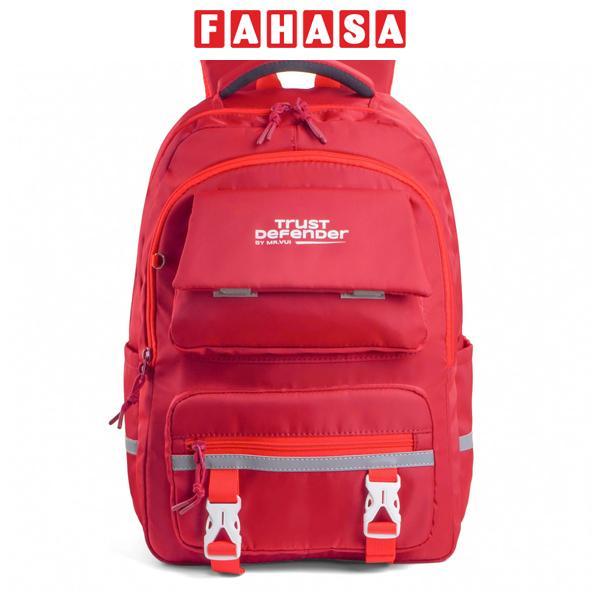 Ba Lô Teen - Mr.Vui 1063 - Màu Đỏ Đô