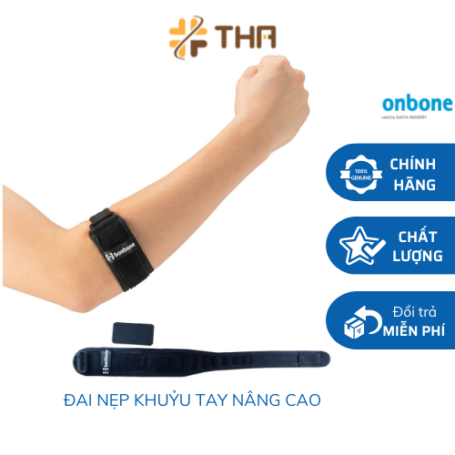 CHÍNH HÃNG - ĐAI NẸP KHUỶU TAY NÂNG CAO Adv Sports Elbow - BONBONE NHẬT BẢN - Hỗ trợ chấn thương.