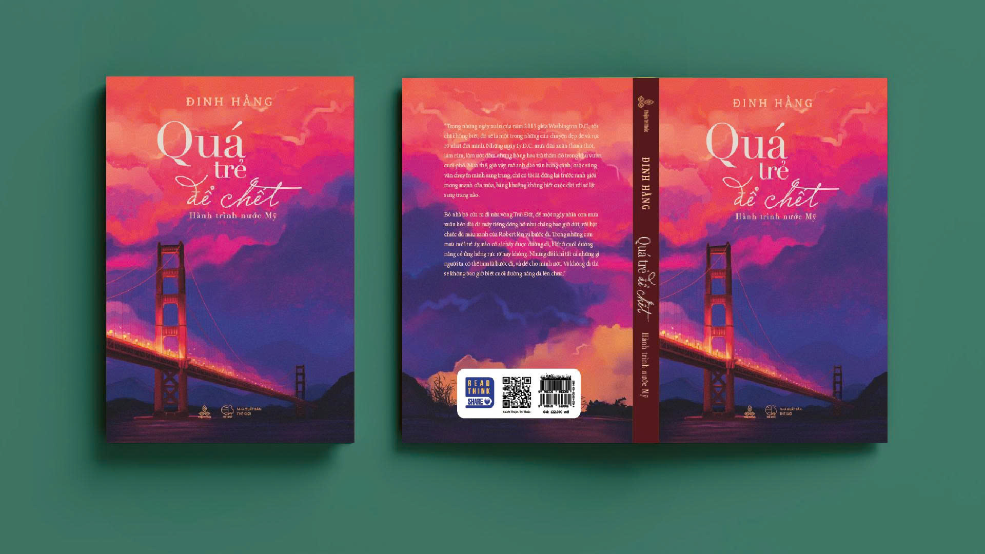 Sách - Quá trẻ để chết tác giả Đinh Hằng