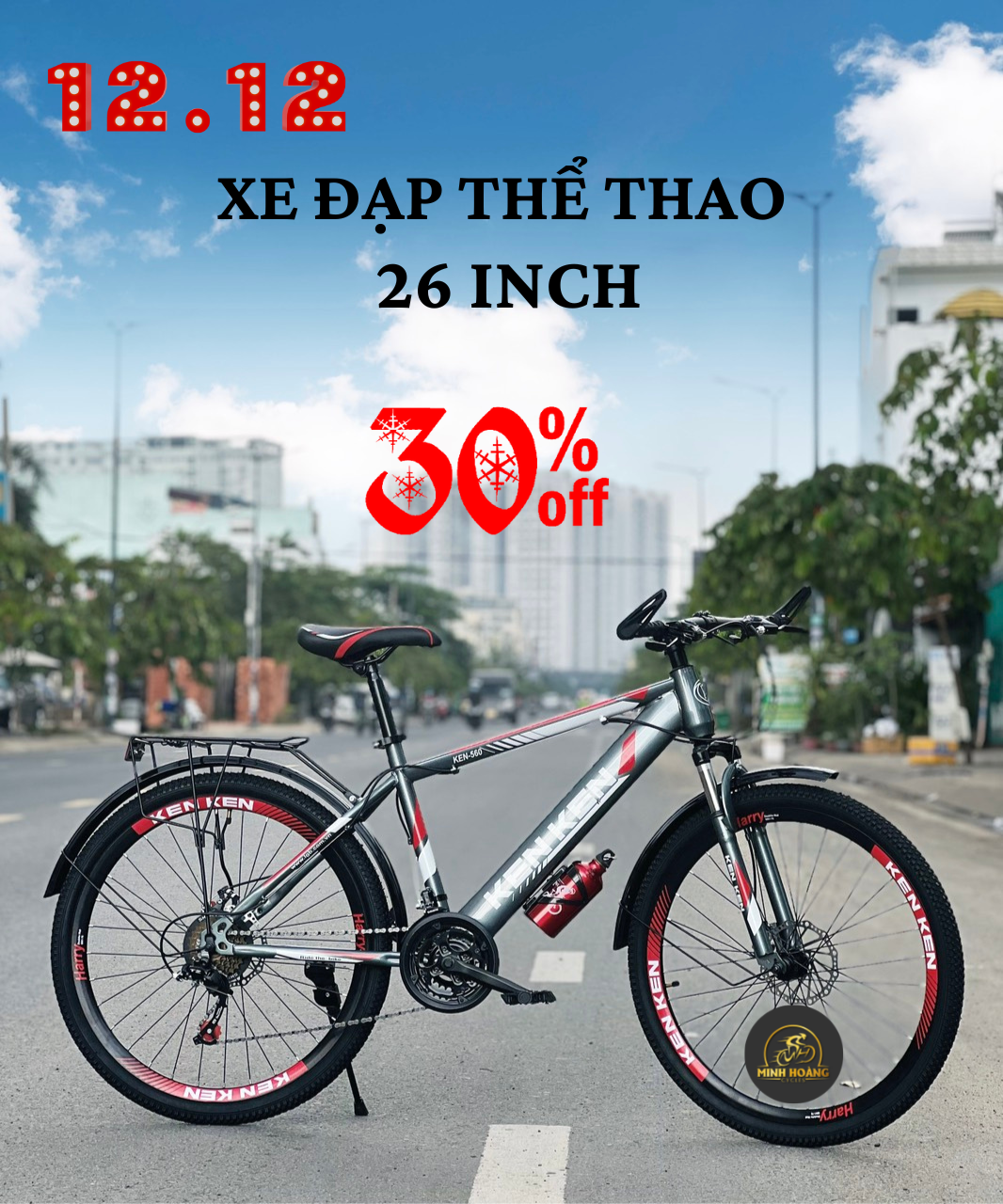 XE THỂ THAO 26 INCH KENKEN