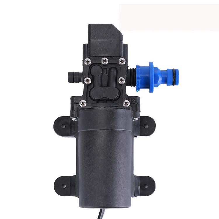 Bộ máy bơm rửa xe tăng áp lực nước 12V tặng kèm Adapter