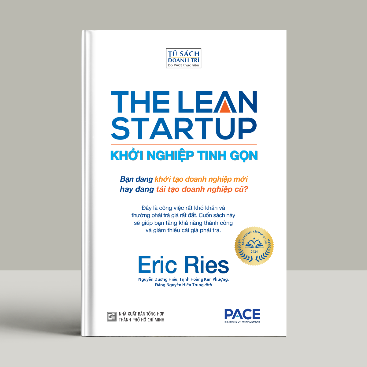 Sách Khởi Nghiệp Tinh Gọn The Lean Startup – Eric Ries – PACE Books