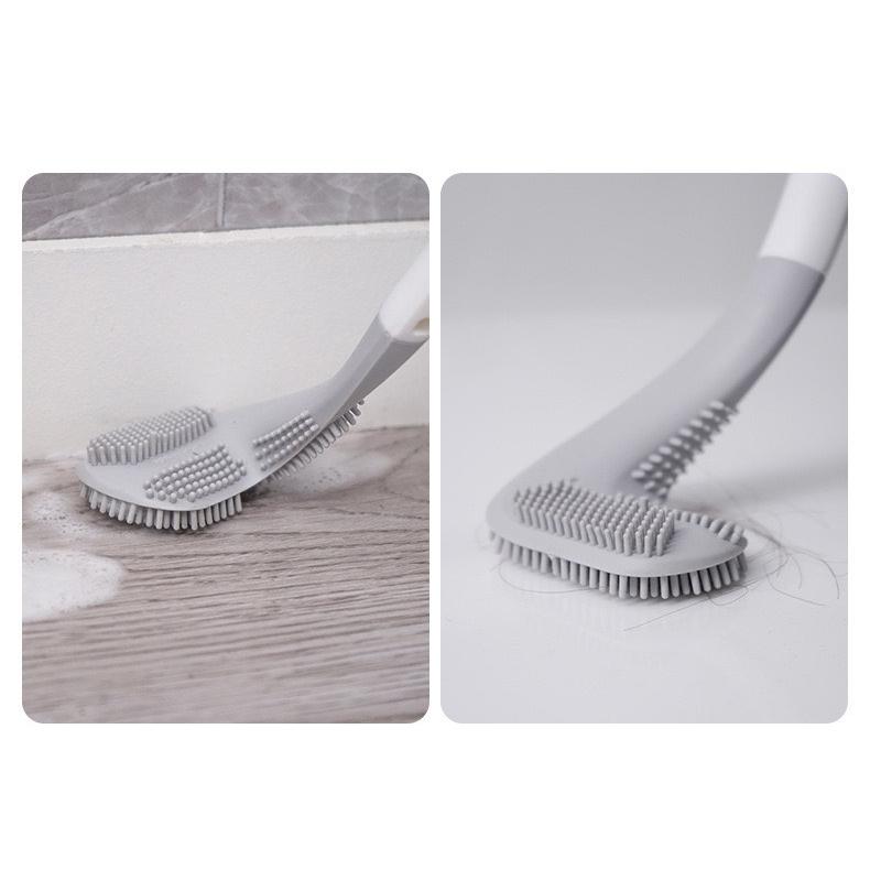 Cọ Toilet, Bồn Cầu, Nhà Vệ Sinh Silicon SenNai Thông Minh - Mẫu Mới